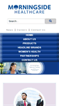 Mobile Screenshot of morningsidehealthcare.com